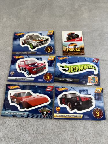 Hot Wheels Assorted Mystery Models Sticker Only Lot - Picture 1 of 13