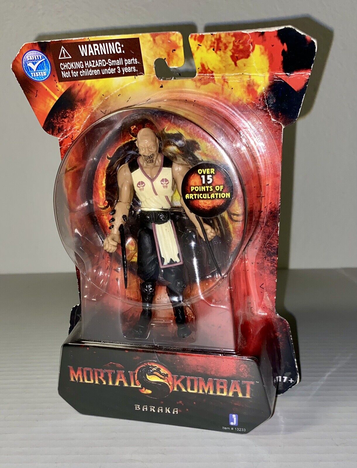 Baraka - Mortal Kombat 9 - 4 Scale - Jazwares Action Figure