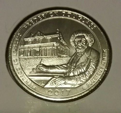 2017-P America the Beautiful Quarters Frederick Douglass — photo from the most recent tracked eBay sale