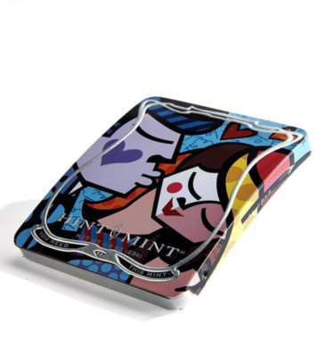 ROMERO BRITTO HINT MINT ARTIST SERIES    Love : Peppermint Flavor