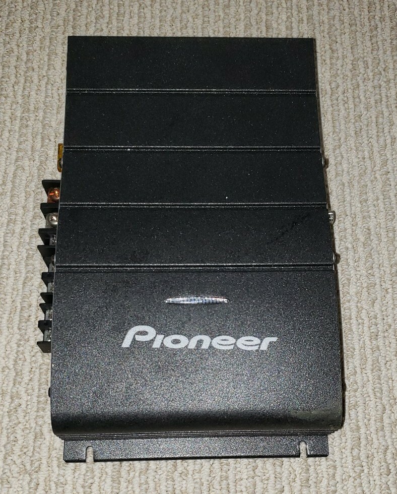 Pioneer Car Stereo Amplifier, 100W, 2-8Ω, 2 Channel