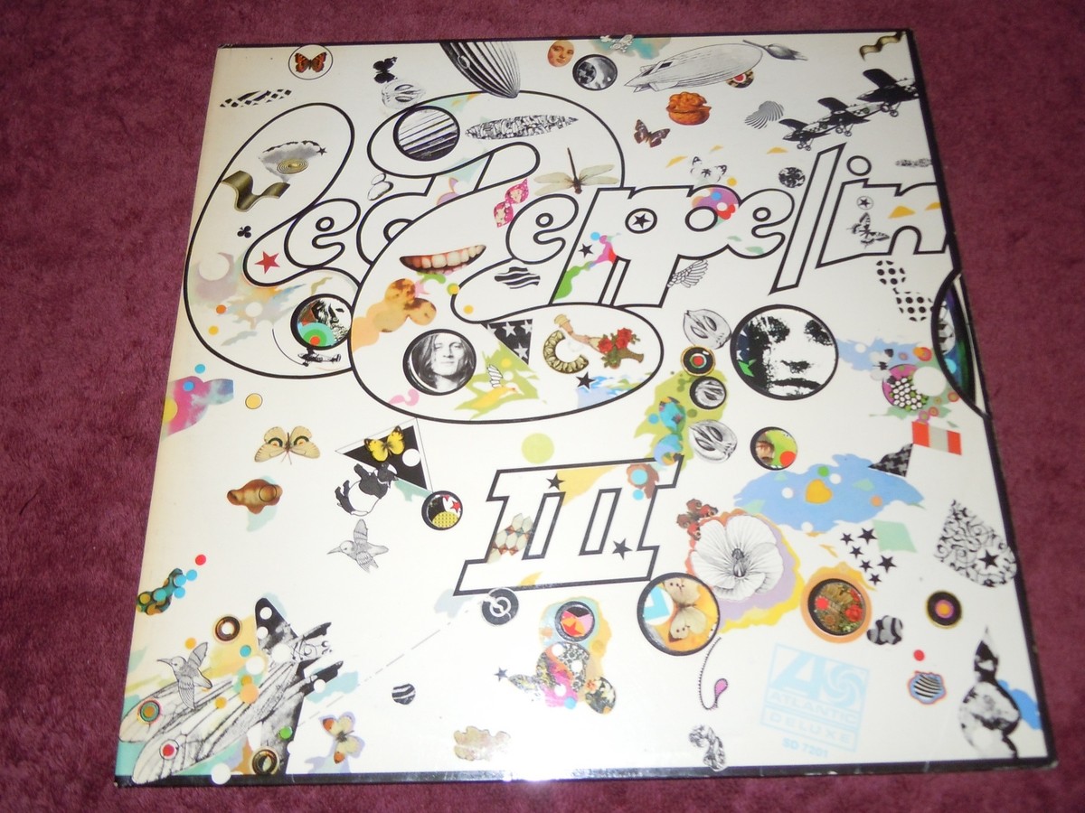 Led Zeppelin III Orig.1970 UK Plum Celebration Error