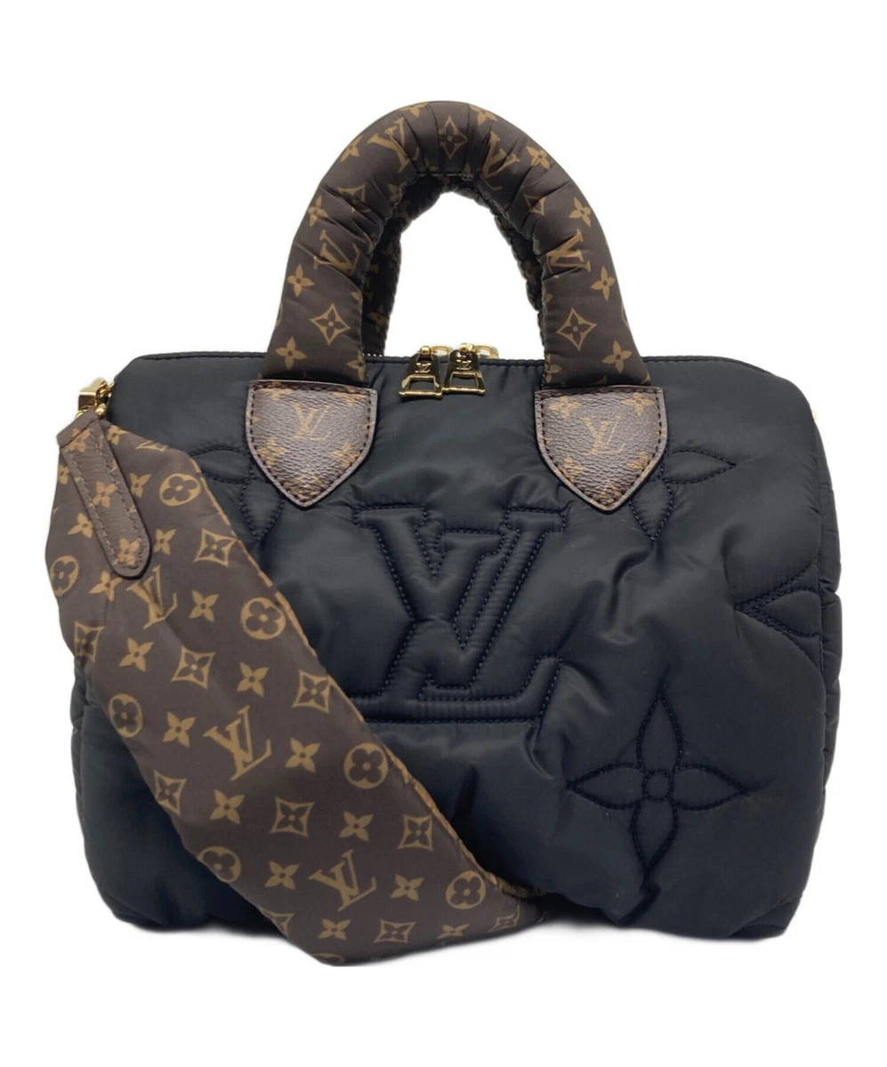 Louis Vuitton Nylon Exterior Black Bags & Handbags for Women for