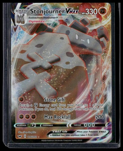 SWSH01: Sword & Shield Base Set #116/202 Stonjourner VMAX