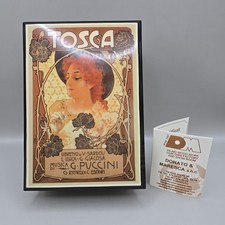 Donato & Maresca MDS Prestige Music Box Tosca Lid 18th Var. Handmade In Italy