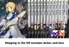 Fate Zero vol. 1-14  Set Type-Moon stay night manga Comics   Japanese version