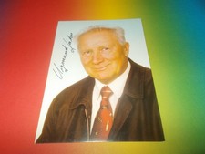 Sigmund Jähn Raumfahrt Kosmonaut signed signiert  Autogramm auf Autogrammkarte