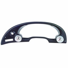 Autometer Cluster Bezel For Ford Mustang 1994-2000 52mm Black Dual Instrument