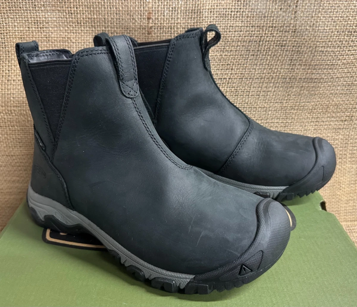 KEEN Leather Upper Black Boots for Women for sale | eBay display picture 2