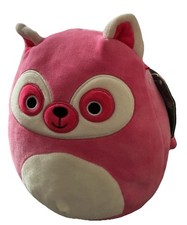 Squishmallows 8" Lucia the Pink Lemur Animal Plush Doll Toy W/Tags