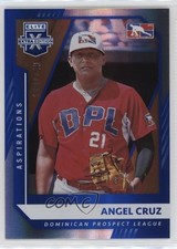 2021 Panini Elite Extra Edition Aspirations Blue 113/249 Angel Cruz #194 1u6