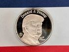 1oz Silver Bullion Round .999 Fineness Donald J. Trump