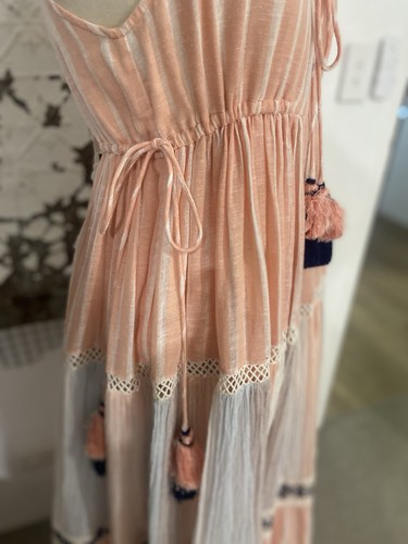 HEMANT & NANDITA rrp$500 ‘BONNY’ MAXIDRESS Sz S BNWT - Picture 14 of 15