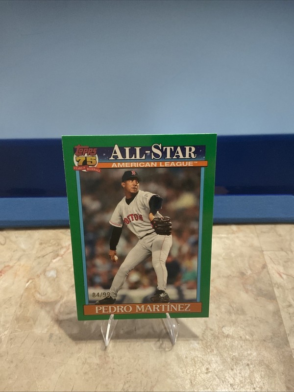 2026 Topps Series 2 Pedro Martinez 91AS-8 /99 Green Border 1991 All Star Red Sox