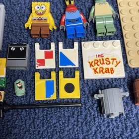 LEGO SpongeBob 3825 Krusty Krab 100% Complete