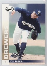 2002 Leaf Ben Sheets #80 0q5