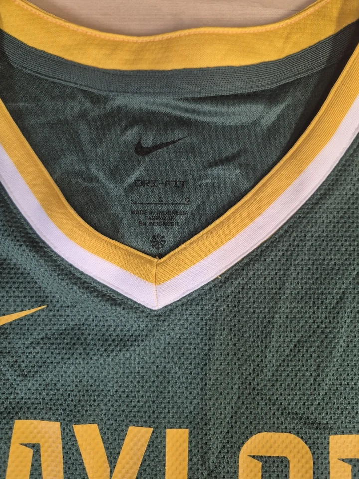 Nike/ Basketball Jersey/ Baylor University #23 Men's Replica/ Size L - Image 4 of 4