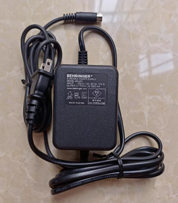 BEHRINGER MXJP5 3-pin 100V 2*17,5V~/2*650mA Power Supply Adapter Charger