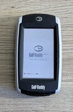 GolfBuddy World Platinum GPS Golf Rangefinder – For Parts / Not Working – AS IS
