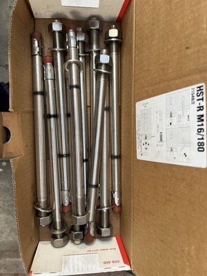 Schwerlast-Bolzenanker Edelstahl A4 Hilti HST-R M16/180 295 mm Unbenutzt 9,00  
