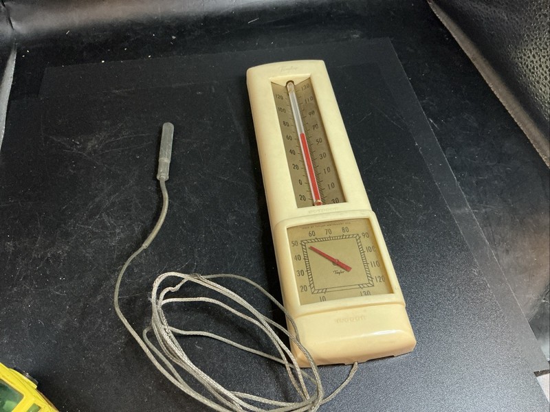 Vintage Taylor Indoor Outdoor Thermometer.                        25b