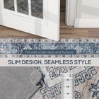 4x6 Area Rug, Vintage Machine Washable Rug for Living Room, Blue — photo 8
