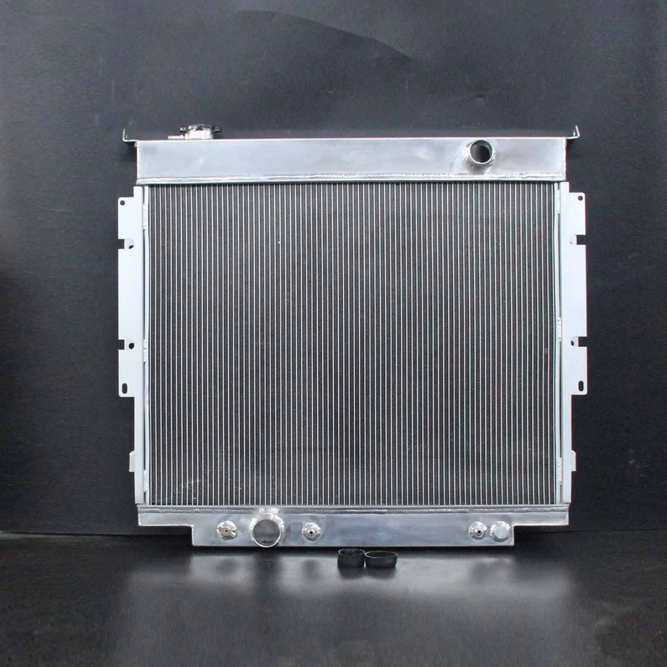 Radiador de alumínio para Ford F Series Pickup F250 F350 F59 1983-1996 3 fileiras - Imagem 2 de 4