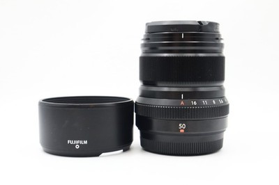 Fujifilm Fujinon Fuji XF 50mm f/2 R WR Black Lens