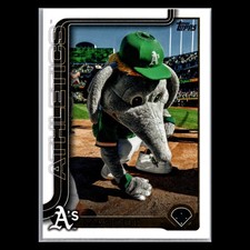 2025 Topps Baseball Series 1 #M-17 Mascot Athletics