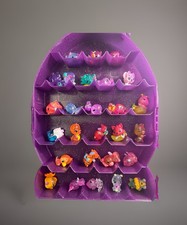 Hatchimals colleggtibles Purple Carrying Display Case W 27 Figures