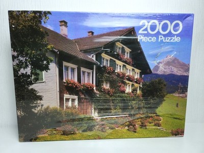 Vintage Pfeil Puzzle 2000 Teile Puzzle Toggenburg Schweiz 1983