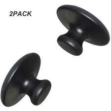2Pcs Mushroom Shape Massage Stone Natural Lava Basalt Hot Stone for Spa