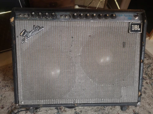 Fender Twin Reverb Silverface Valve Amplifier 1970s Vintage - Picture 1 of 12