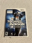 Michael Jackson Experience Nintendo Wii Walmart Exclusive Bonus Track Video Game