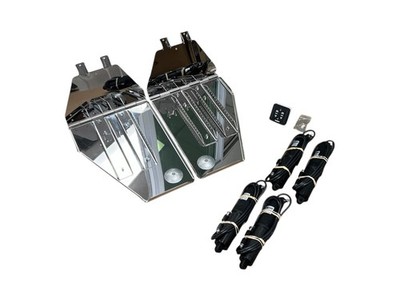 Lectrotab Heavy Duty Racing Trim Tab Kit 20'' x 14'', 2 Tabs, 4 Actuators, 1 SLC