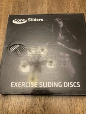 Core Sliding Discs - Dual Sided Workout Sliders for Carpet & Hardwood Floor