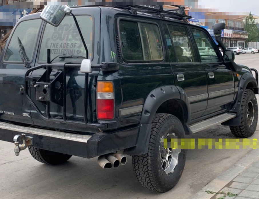 Para Toyota Land Cruiser 4500 LC80 FJ80 Juego de adornos para guardabarros Cubierta de arco de rueda Foto 4 de 4