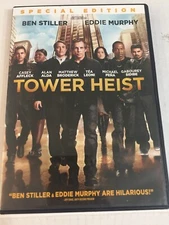 Tower Heist Ben Stiller Eddie Murphy DVD Ships Same  Day With Tracking