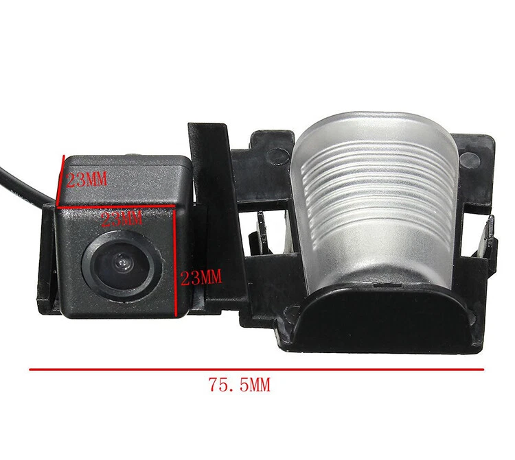 Car Rear View Camera Backup For Jeep Wrangler 2012-2013 Vehicle Reverse Cam Kits - Image 2 of 4