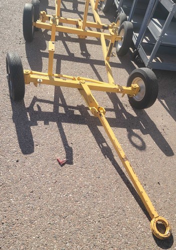 T53 Engine Trolly, SN L0W04, Used, Needs Tires, 2 of 3 engine mounts, sold as is