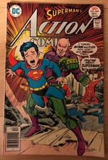 Superman Action Comics #466 Batman Flash Neal Adams Cover Art, Cary Bates Story