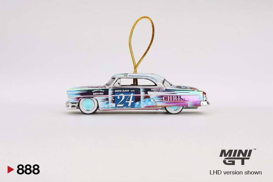 ミニカー MINI GT Lincoln Capri Christmas 888 MINI GT No.888 Lincoln Capri Christmas Hot Rod by Tim Sadchikov