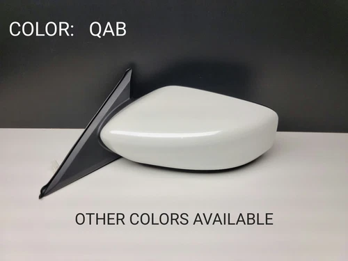 Drivers Side View Power Mirror for 13-18 Nissan Altima Sedan Left COLOR  QAB