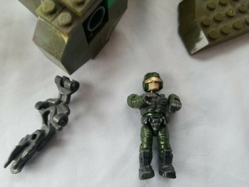 HALO MEGA BLOKS Lot COVENANT PHANTON - UNSC Elephant - Pelican *Rare* Set - Picture 12 of 12