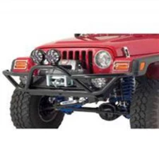 Smittybilt 1987-2006 Fits Jeep Wrangler YJ TJ LJ SRC Front Bumper Black Textured
