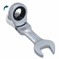 5/8 Zoll AF SAE Imperial Flexibler Kurzer RatschenschlüSsel Mit Flexiblem Kop...
