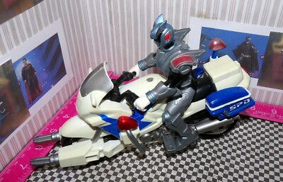 Power Rangers SPD Shadow Patrol Motorcycle with Shadow Ranger