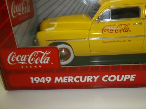 Coca Cola 1949 Mercury Coupe Die Cast 1:18 Scale - Picture 3 of 9