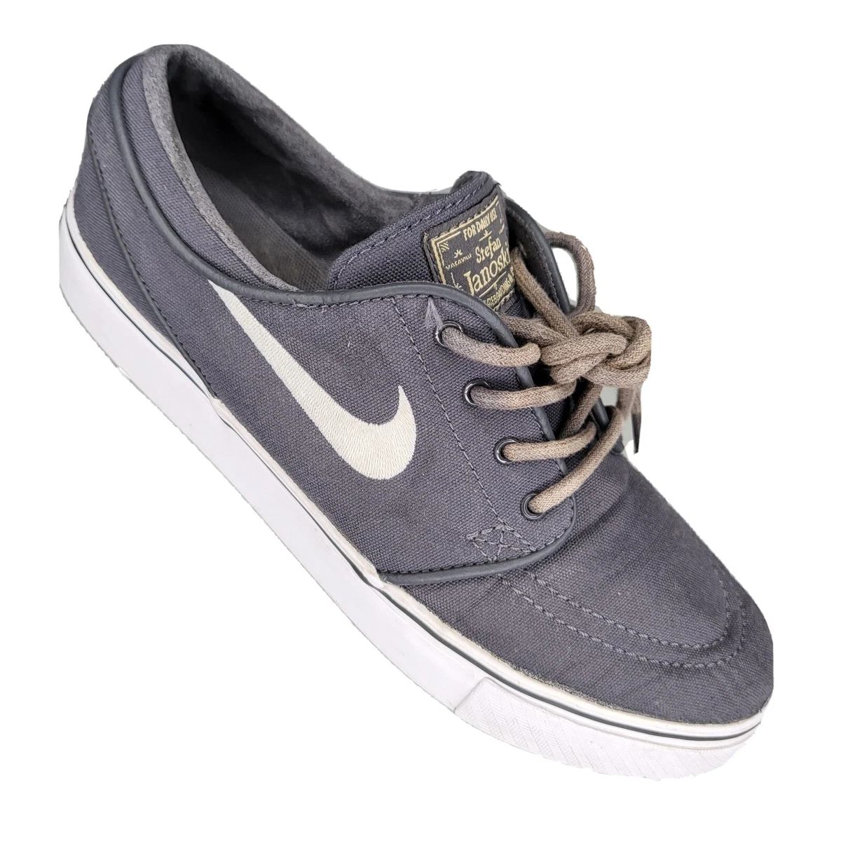 Nike SB Stefan Janoski Gray Skateboard Shoes Womens 615957-027 Sneakers | eBay