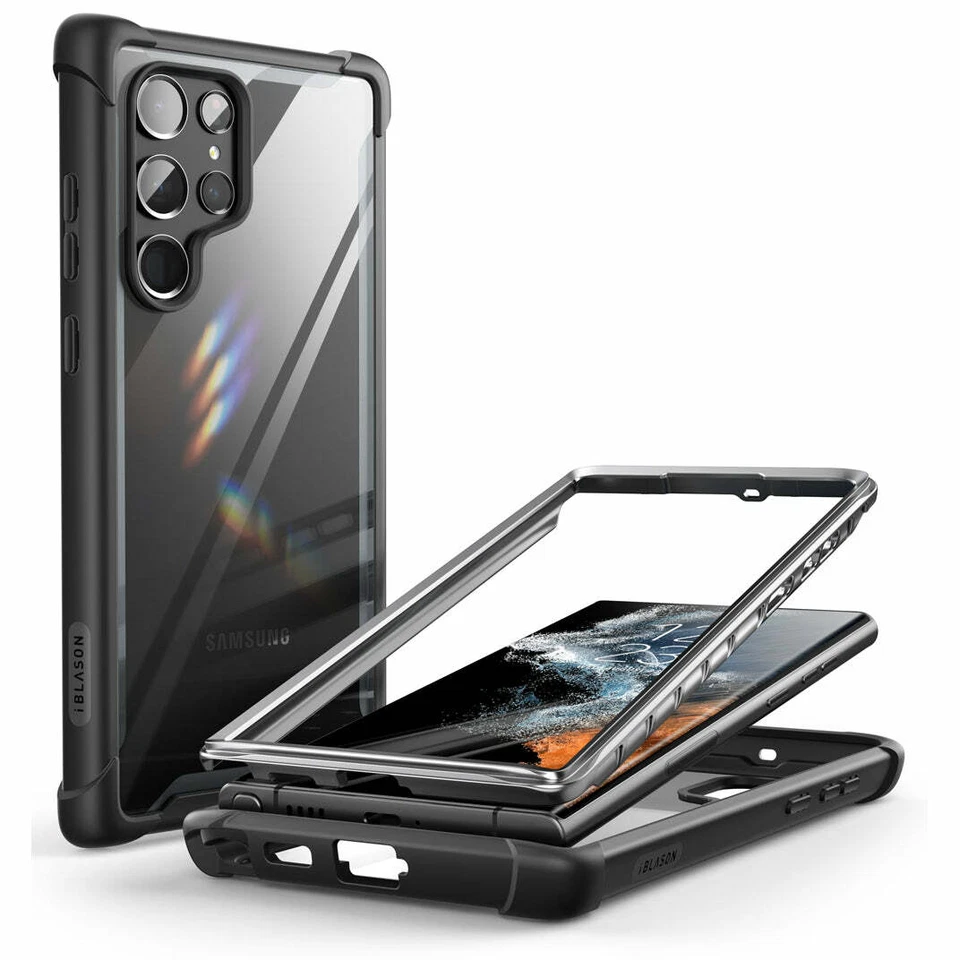 i-Blason For Galaxy S22 ULTRA Ares Case Rugged Full Body Bumper Cover Dual Layer - Image 4 of 4